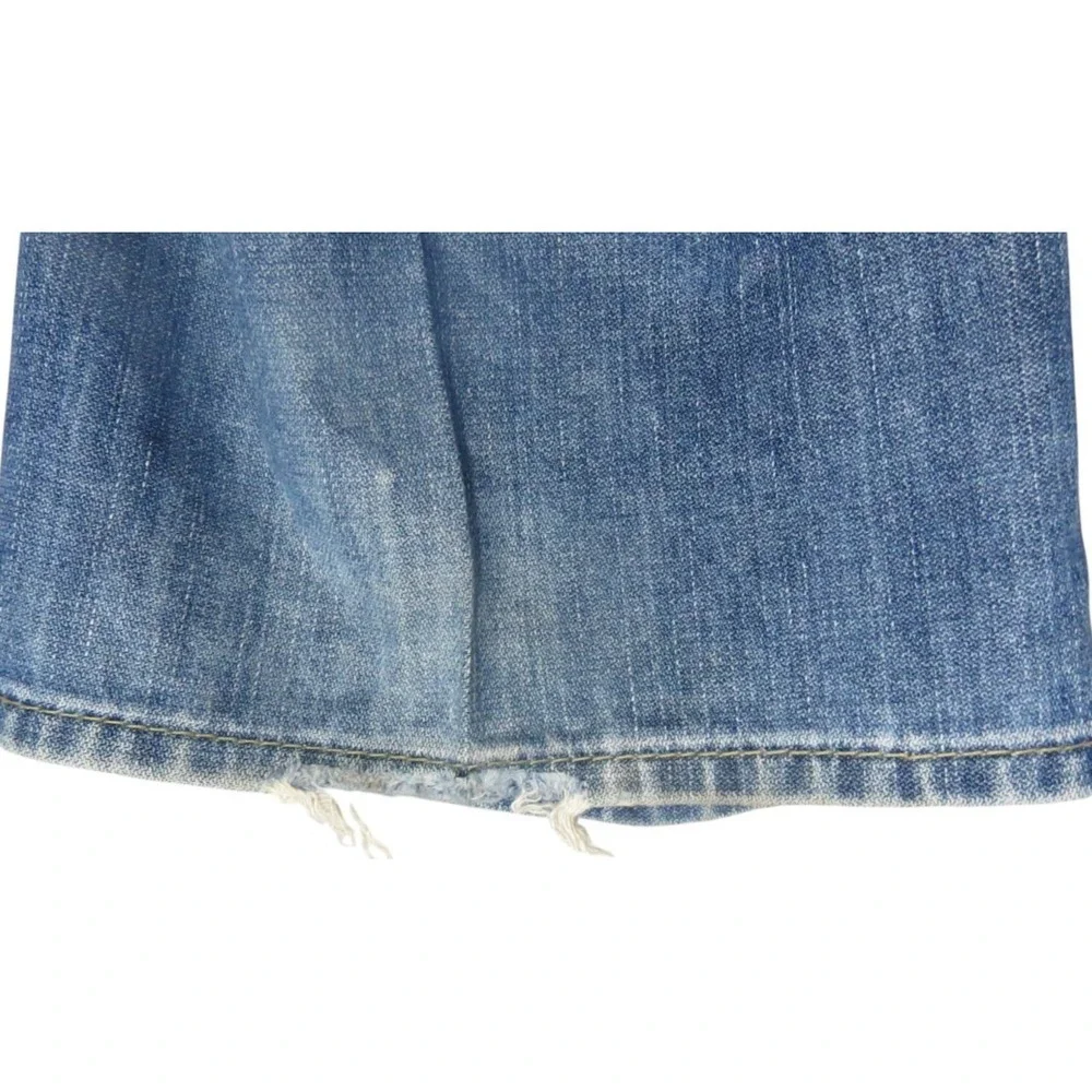 True Religion VTG 00s Jeans Men Size 36 Straight Leg Blue Denim Flap Pocket Mex